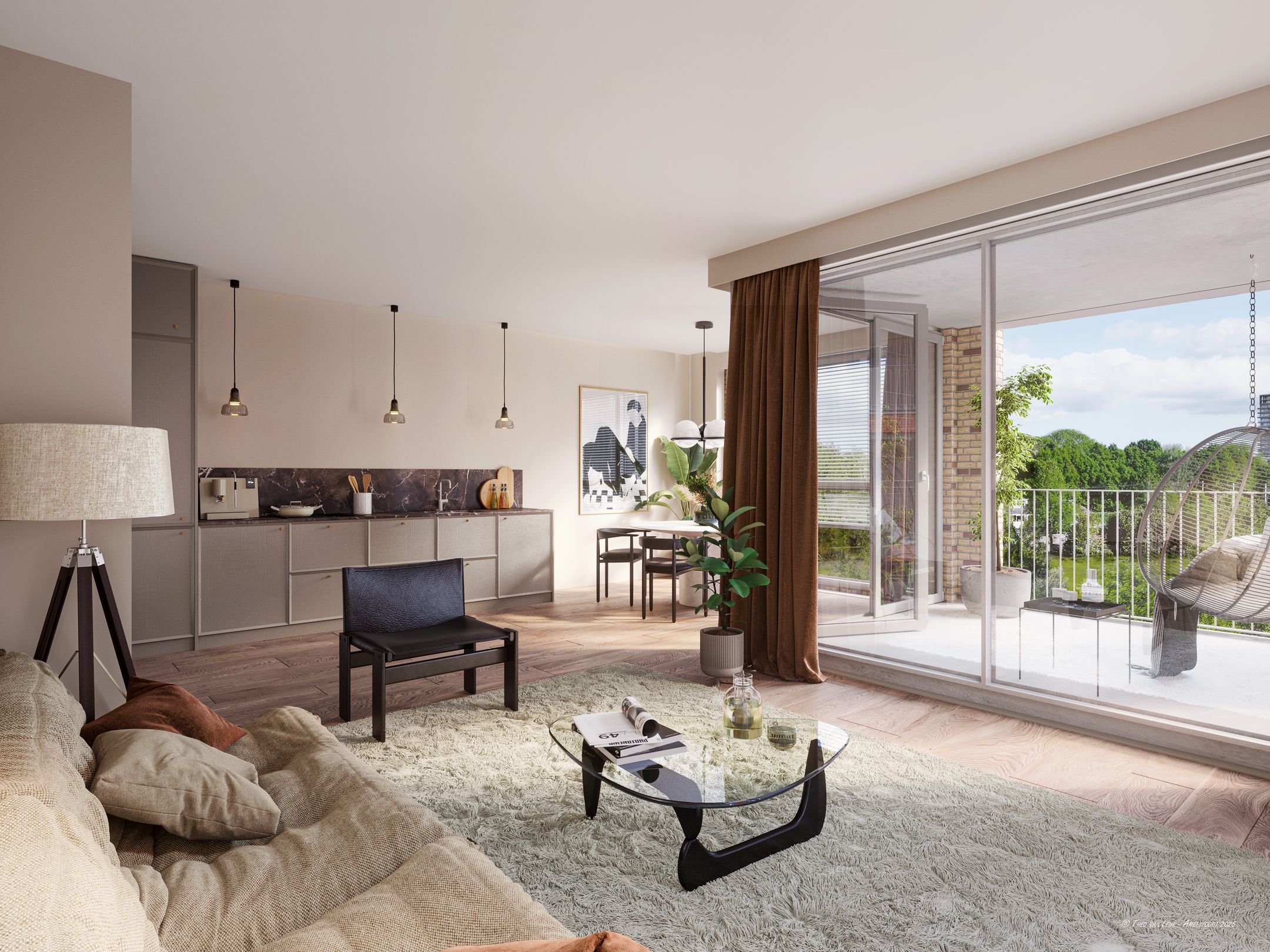 Foto 6 van 3-kamer appartement - De Waaierij (Bouwnr. 034)