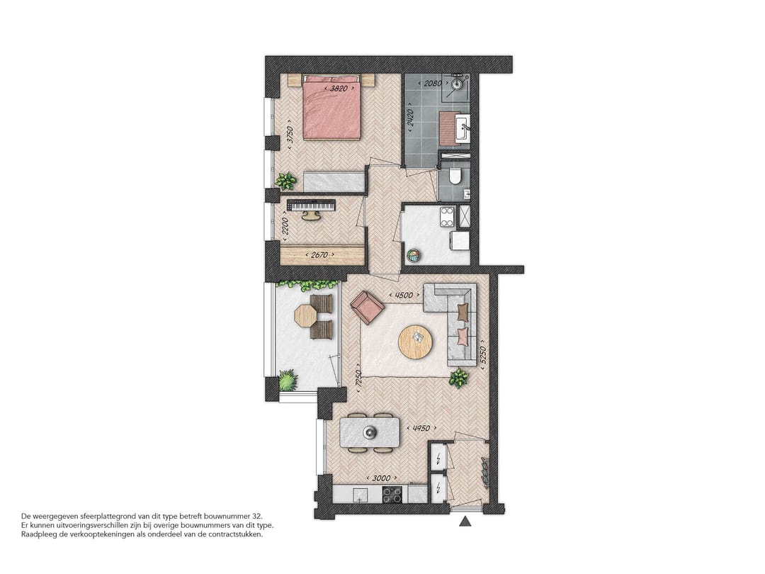 Photo 7 of 3-kamer appartement - De Waaierij (Bouwnr. 024)