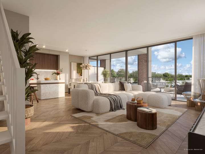 Foto 9 van Dubbellaags Penthouse - De Waaierij (Bouwnr. 038)