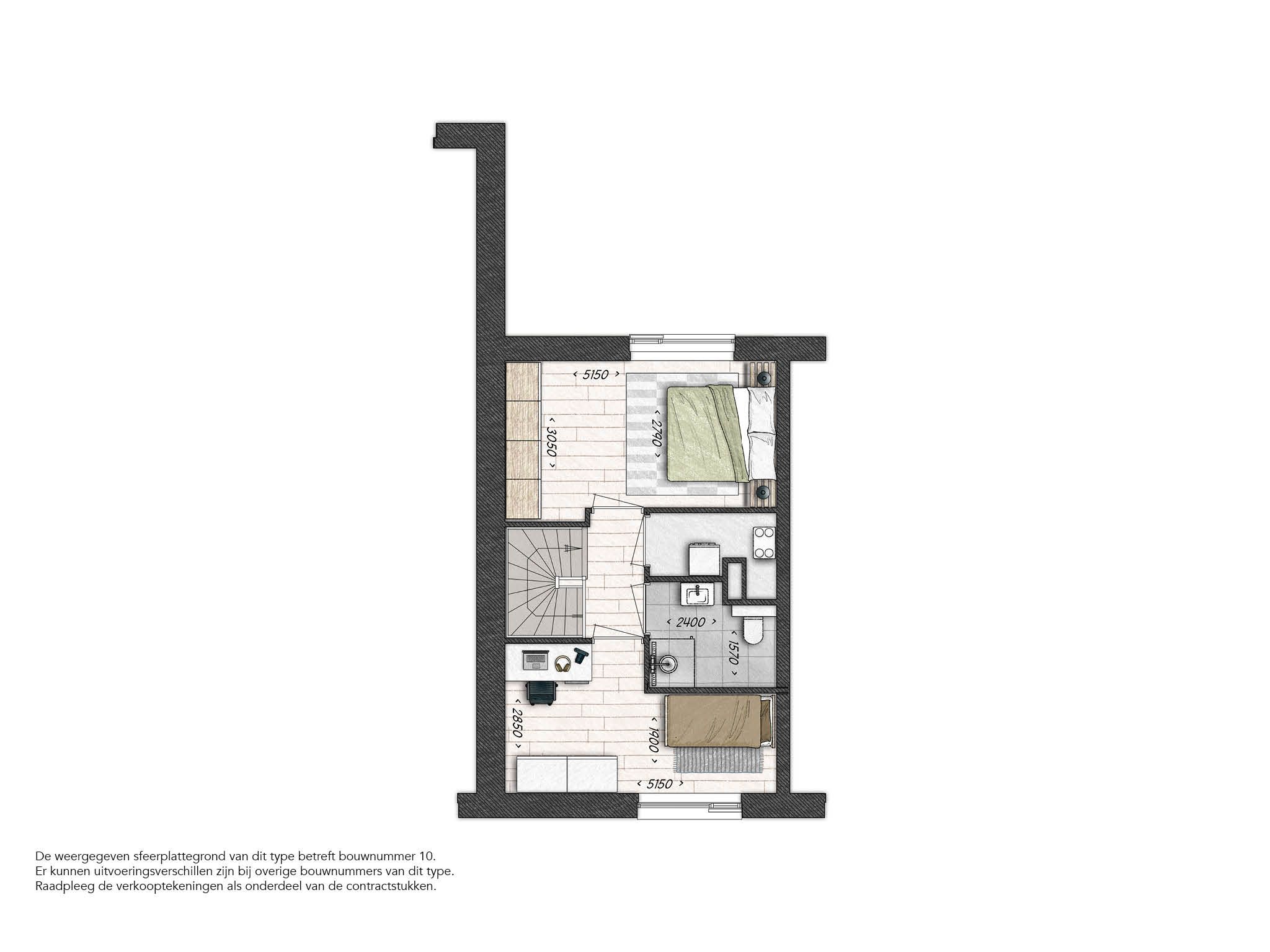 Photo 9 of Dubbellaagse woning - De Maalsteen (Bouwnr. 002)
