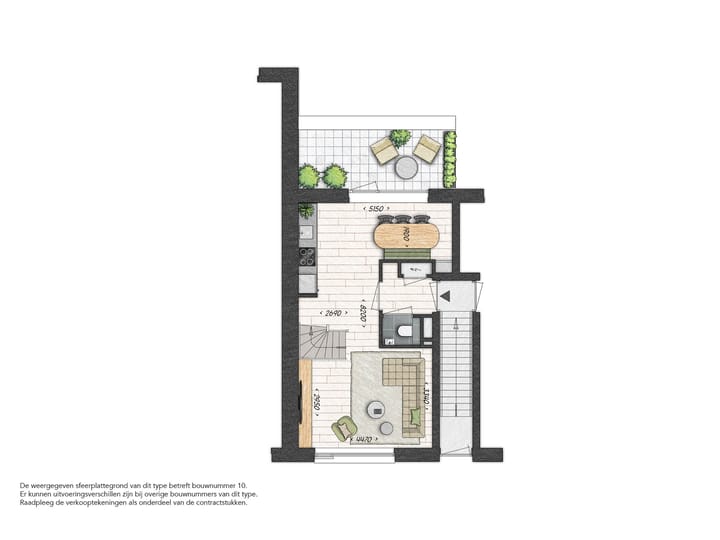 Foto 8 van Dubbellaagse woning - De Maalsteen (Bouwnr. 007)