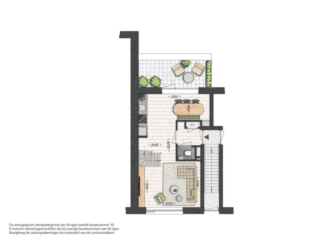 Foto 8 van Dubbellaagse woning - De Maalsteen (Bouwnr. 001)