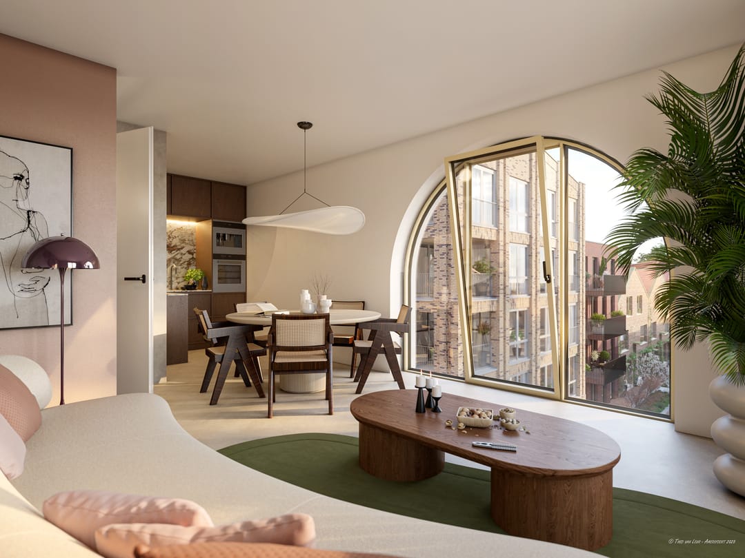 Foto 7 van Starters appartement - De Pelsteen (Bouwnr. 044)