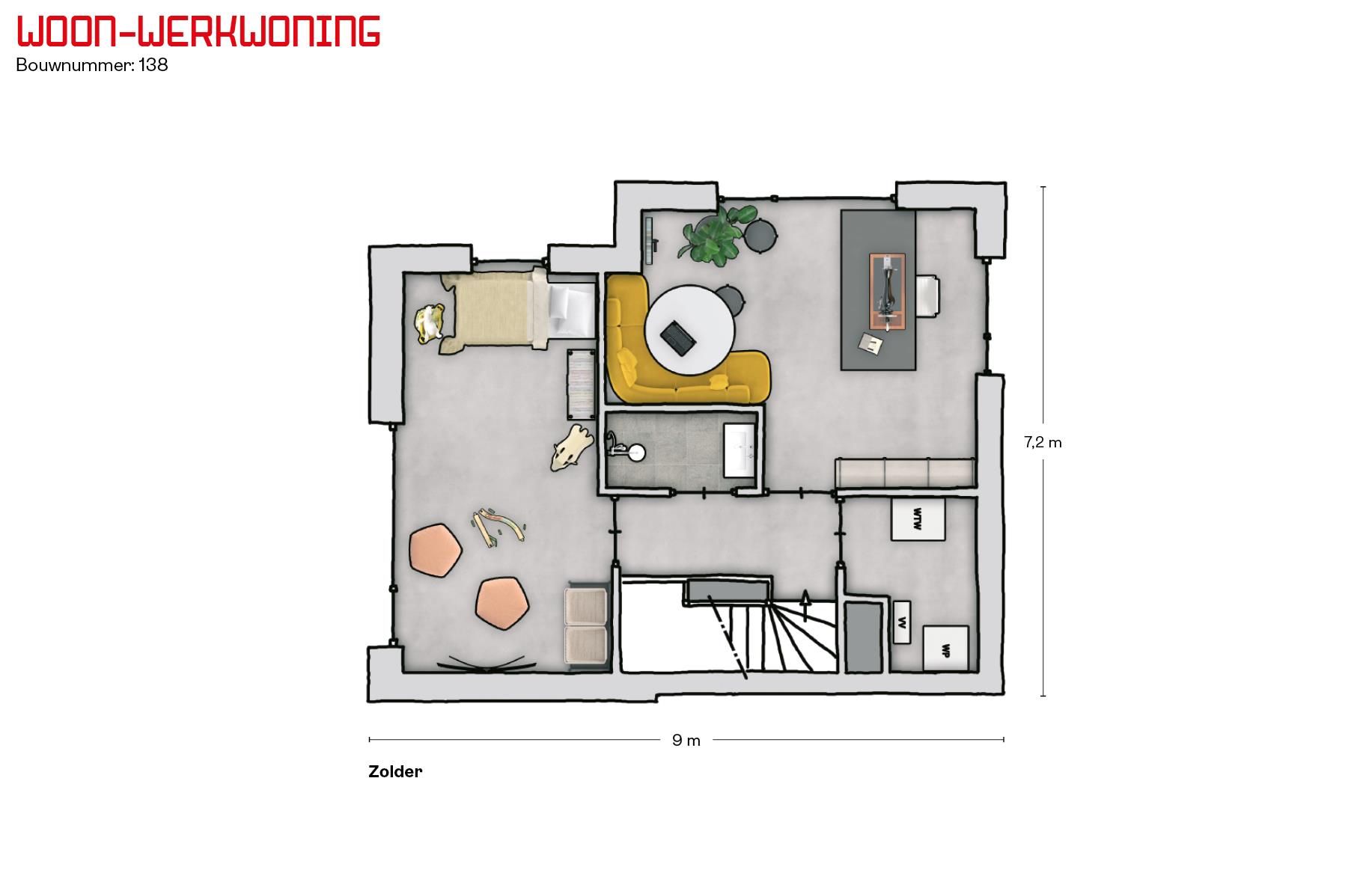 Photo 9 of Woon-werk woning (Bouwnr. 138)