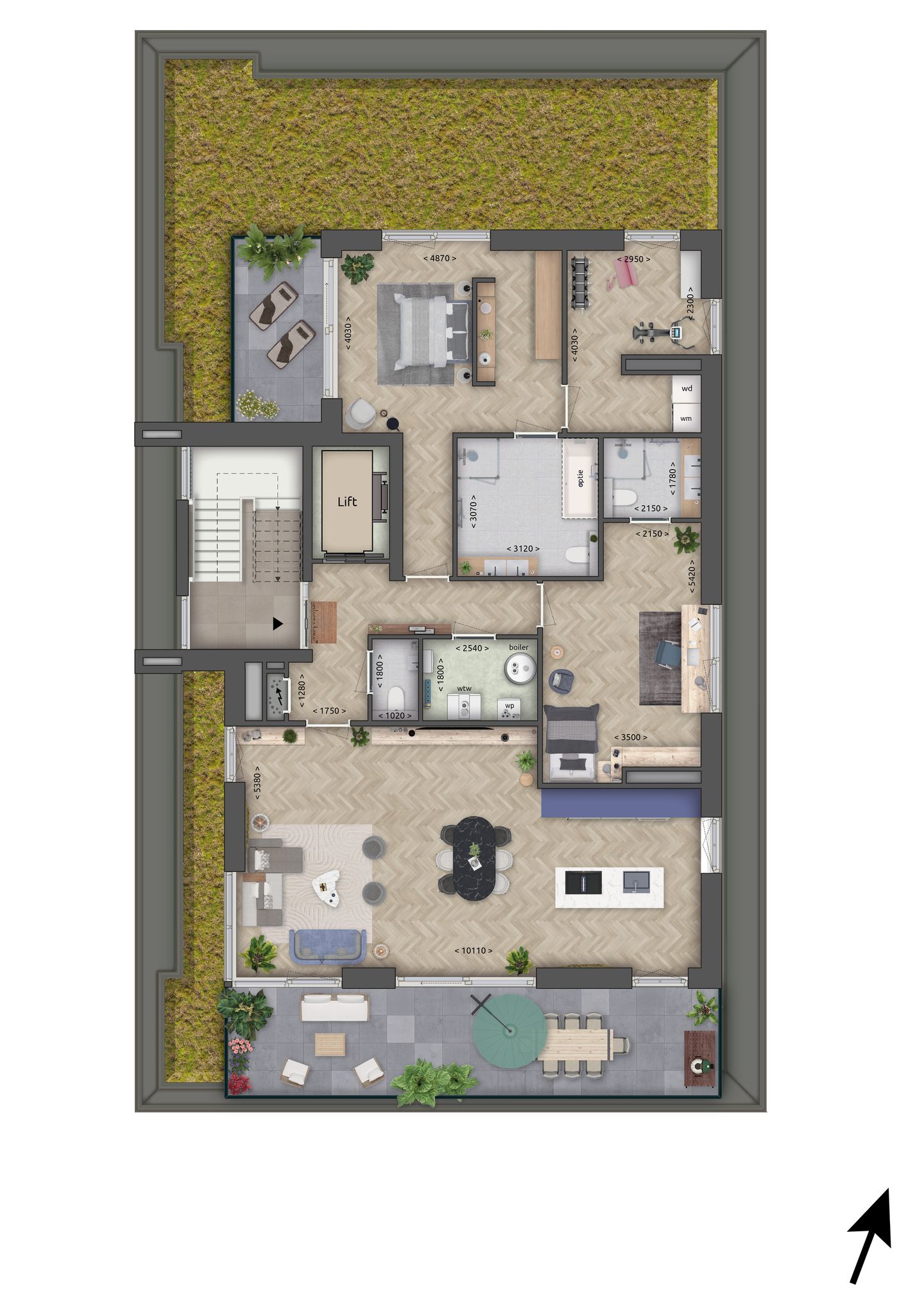 Foto 10 van Parkzicht (Bouwnr. 4E)