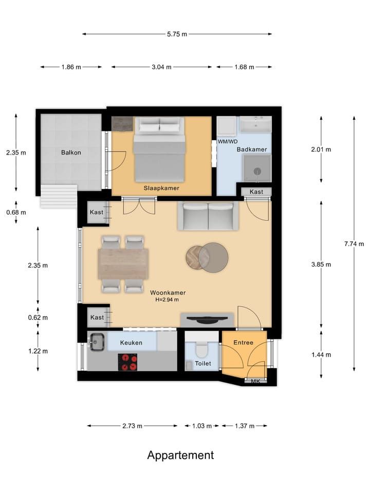 Foto 30 van Stadsmatenstraat 1-102
