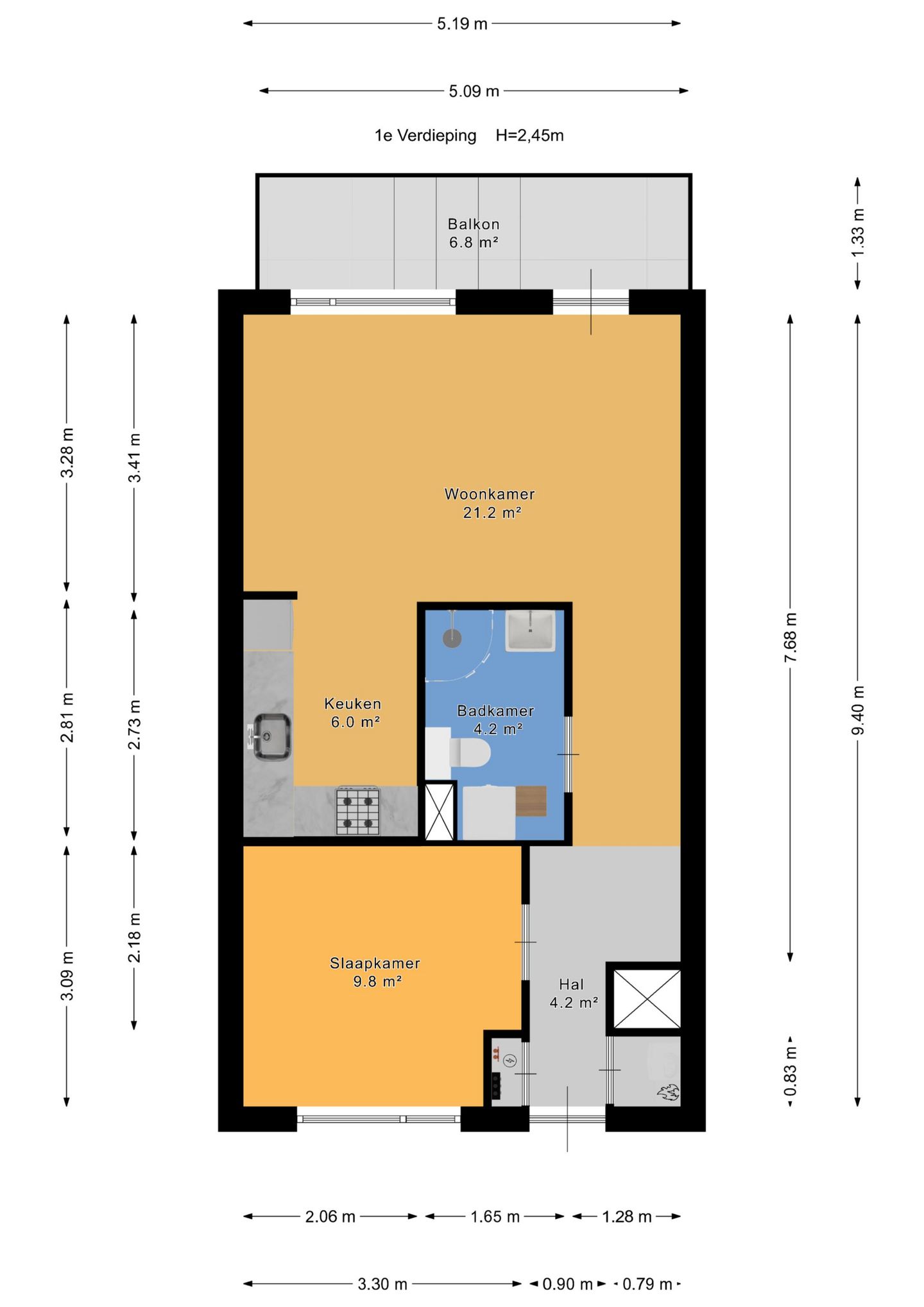 Foto 40 van Ronsseweg 217-F