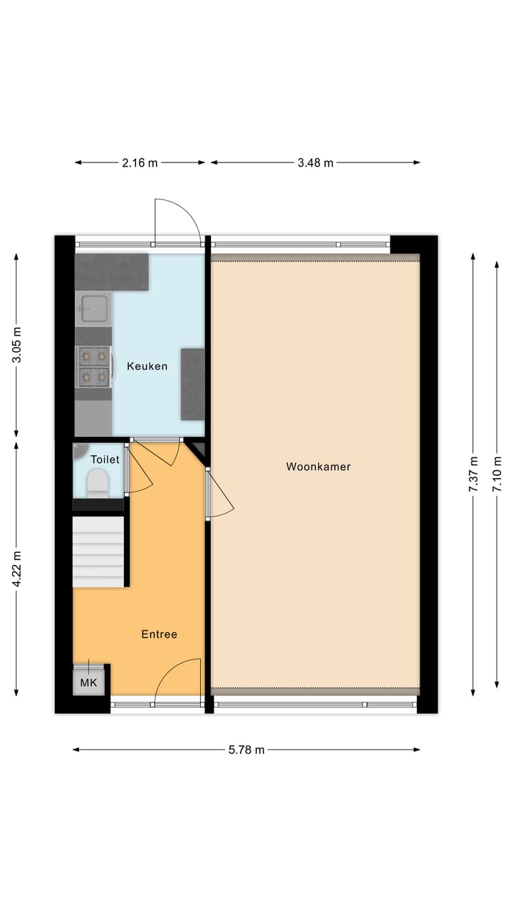 Foto 40 van W.P. Speelmanstraat 20