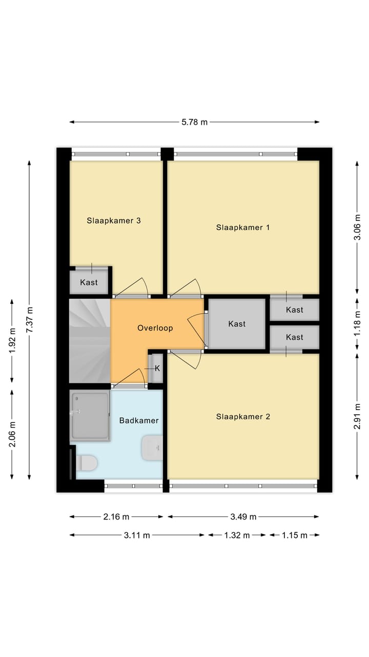 Foto 41 van W.P. Speelmanstraat 20