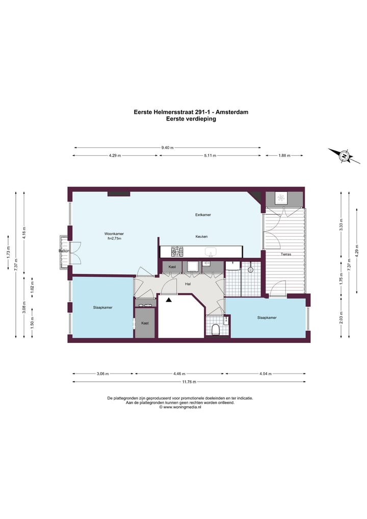 Foto 35 van Eerste Helmersstraat 291-2