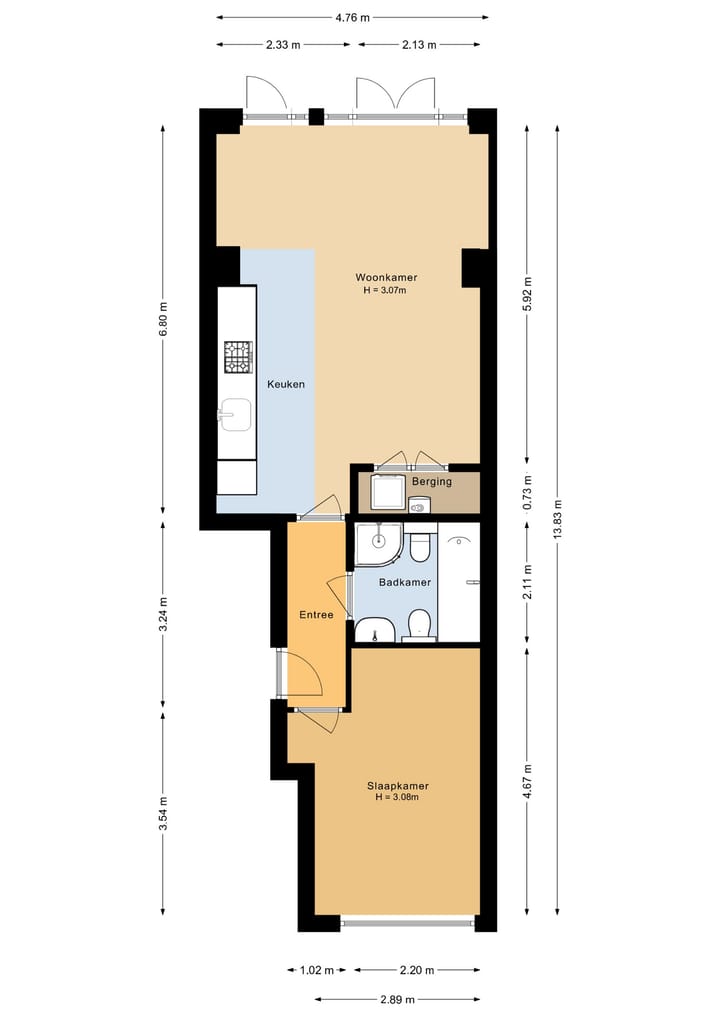 Foto 35 van Kanaalstraat 134-A