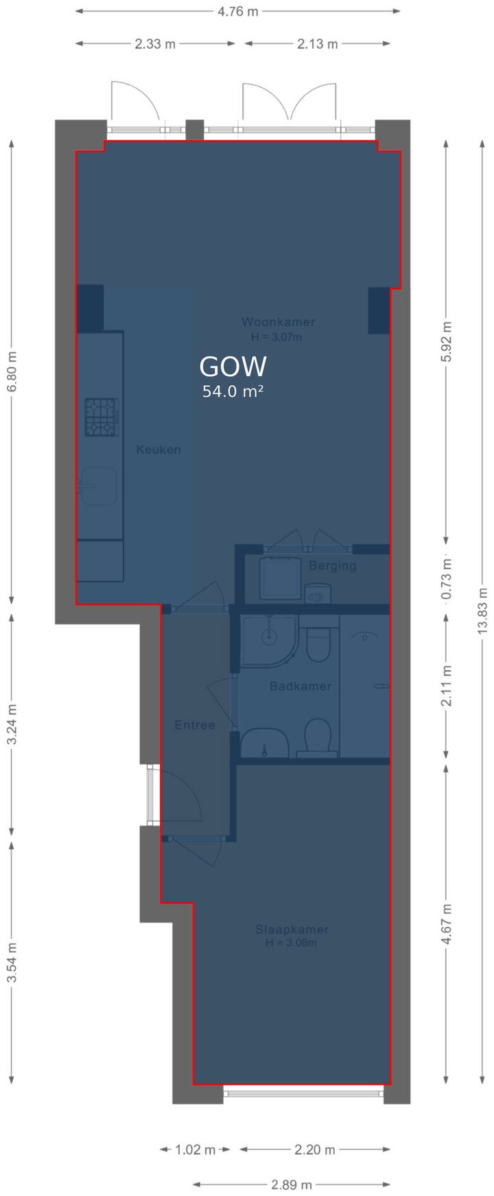 Foto 37 van Kanaalstraat 134-A