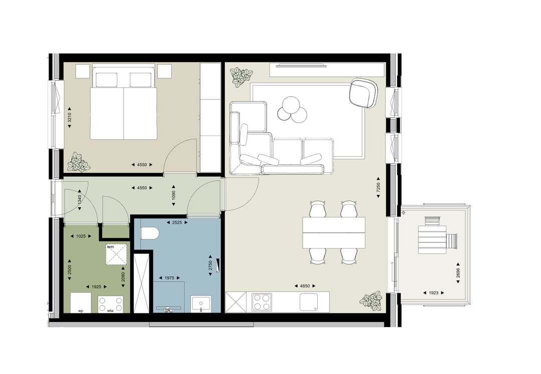 Foto 2 van Oude Haven (Bouwnr. 21)