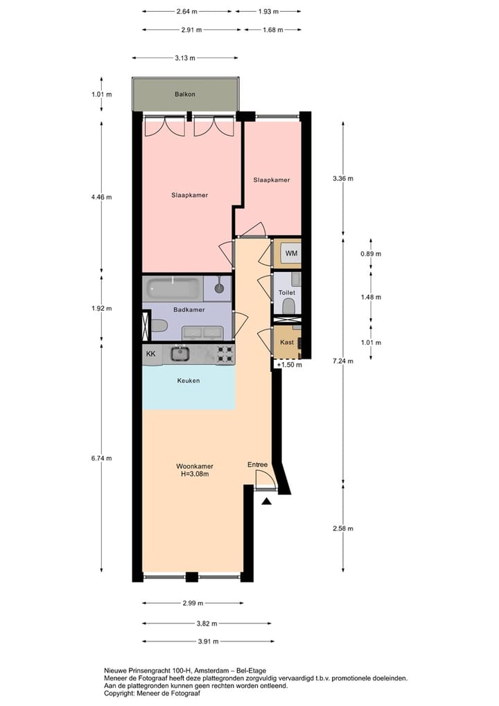 Foto 25 van Nieuwe Prinsengracht 100-H