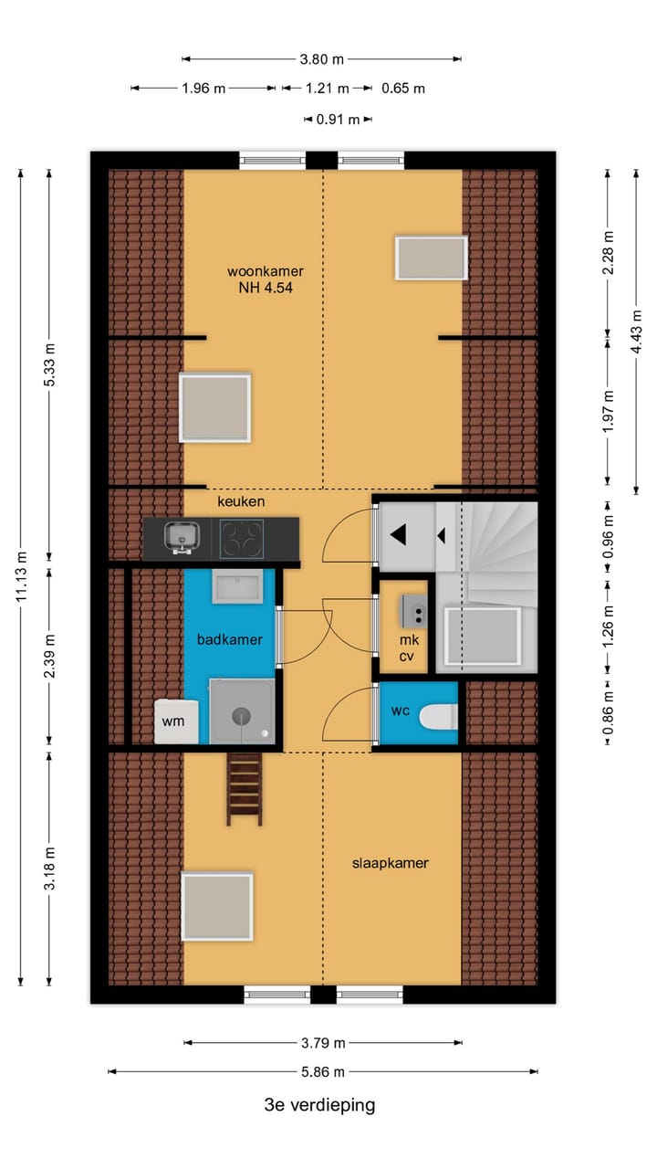 Foto 22 van Neptunusstraat 146-C