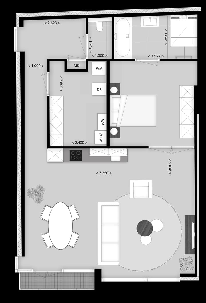 Foto 9 van De Pieter - type Paulus 8 (Bouwnr. 8)