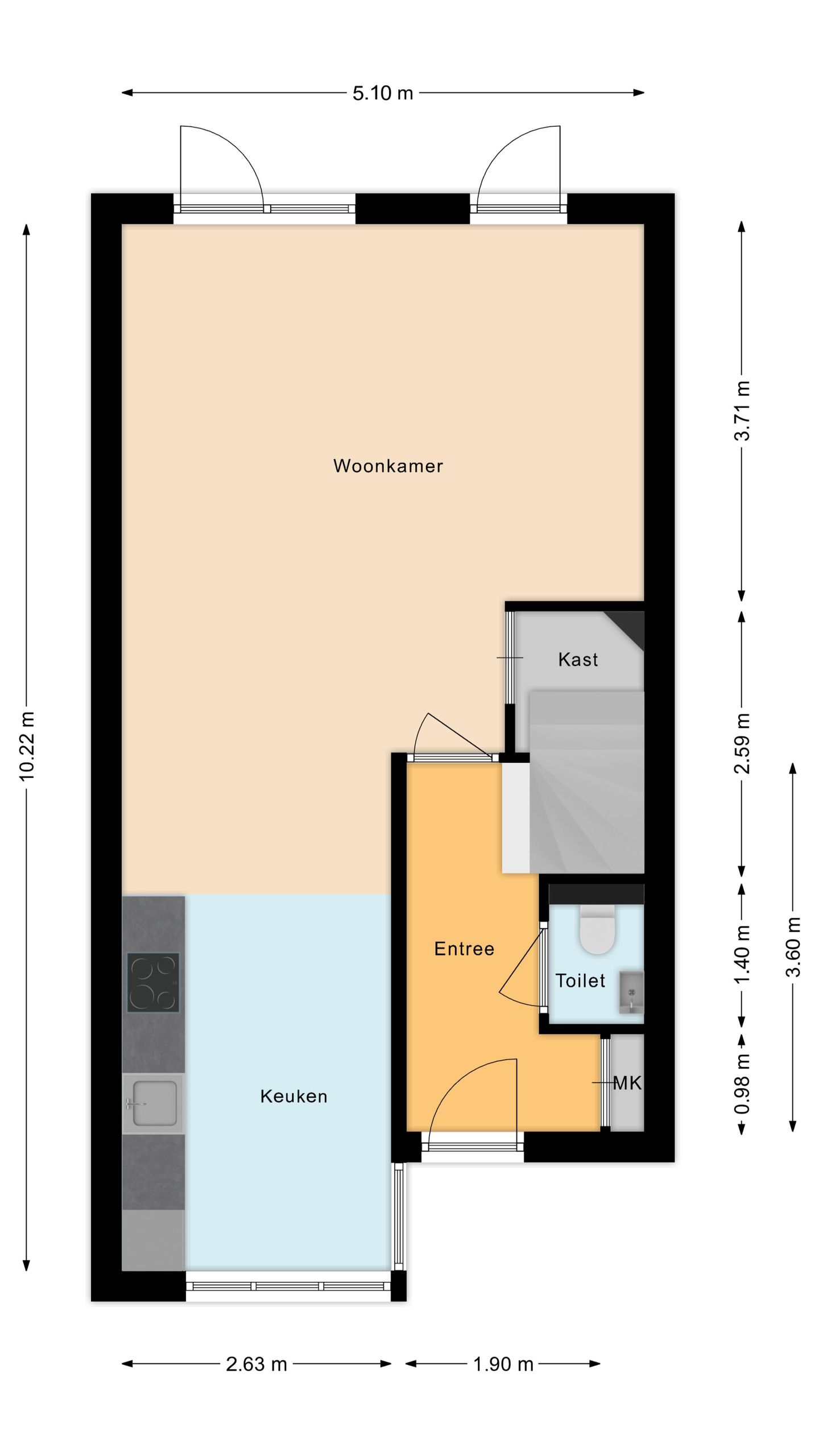 Foto 34 van Volkelseweg 22-A