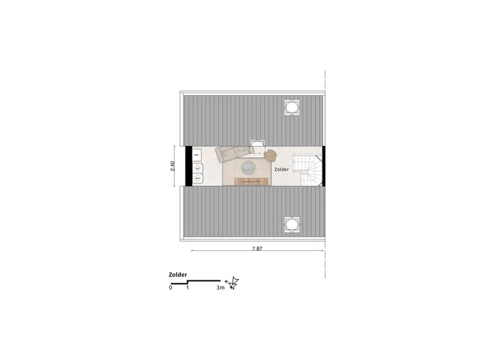 Foto 5 van Zuideinde (Bouwnr. 3)