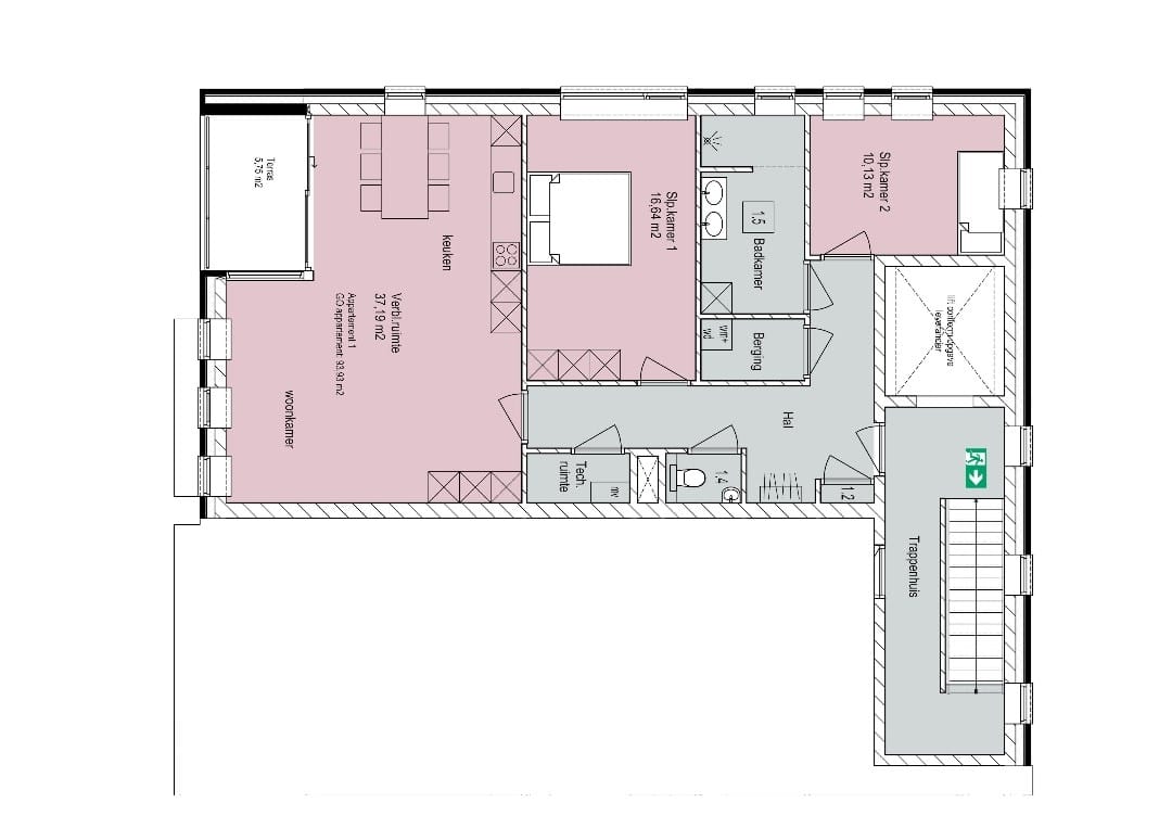 Foto 10 van Burg.Backxlaan 9-C