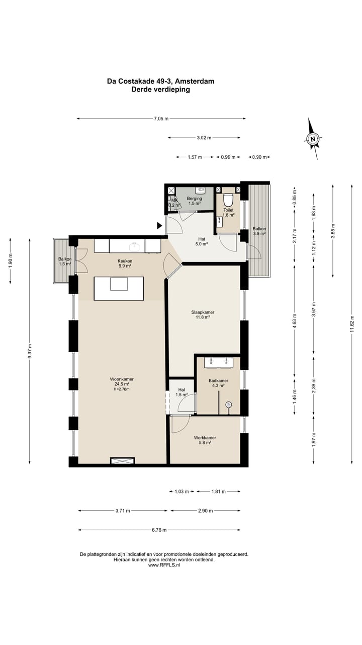 Foto 23 van Da Costakade 49-3