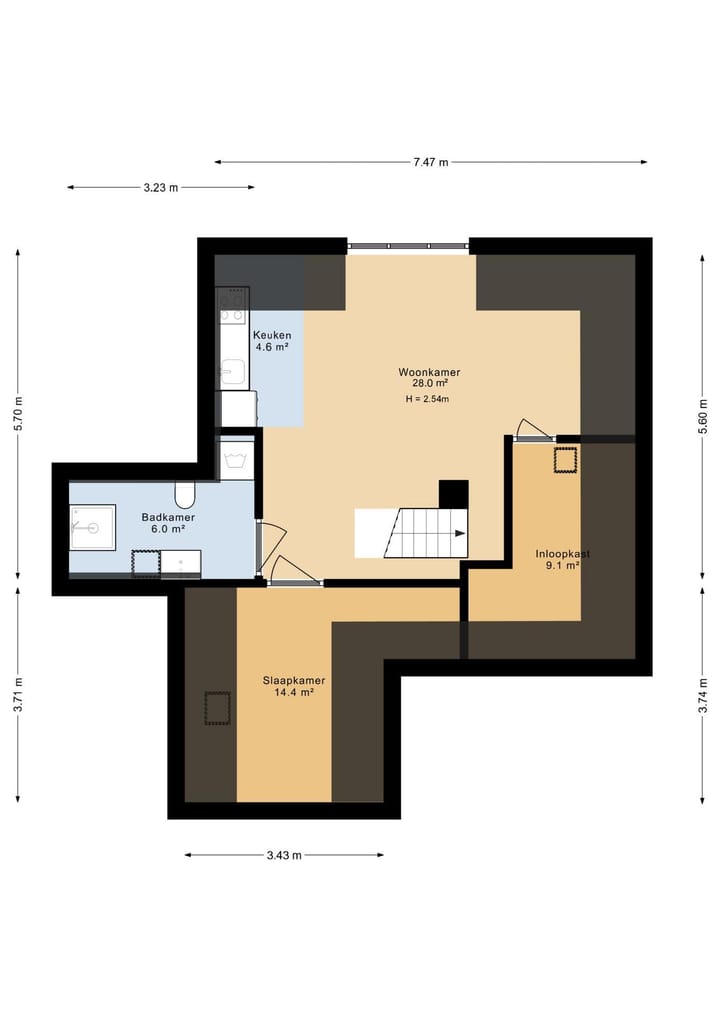 Foto 27 van Hellingstraat 1-D