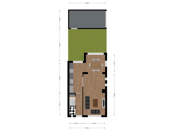 Begane Grond Met Tuin