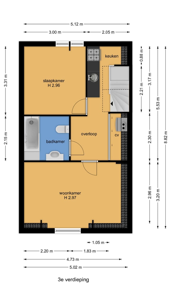 Foto 21 van Zuidwal 91-C