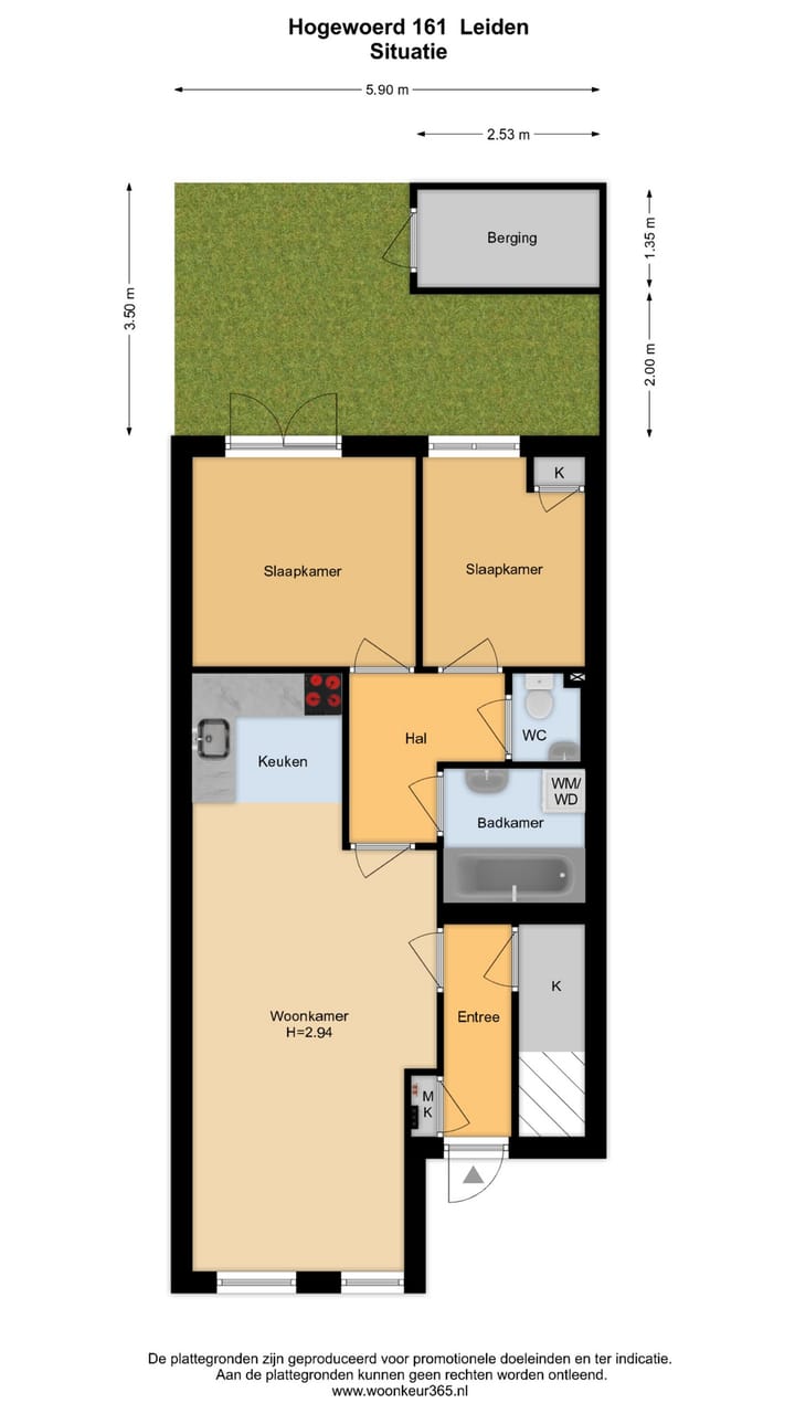 Foto 30 van Hogewoerd 161