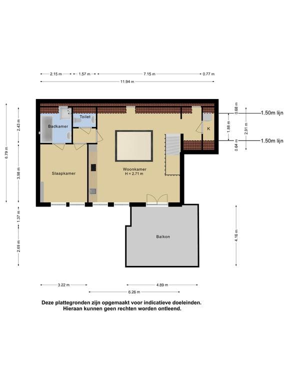 Foto 35 van Wijdesteeg 3-L