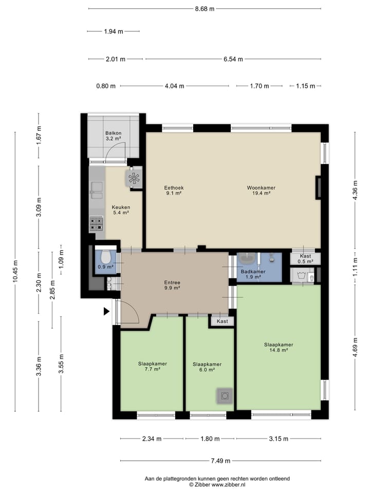 Foto 8 van Dr. J.C. Hartogslaan 10-2