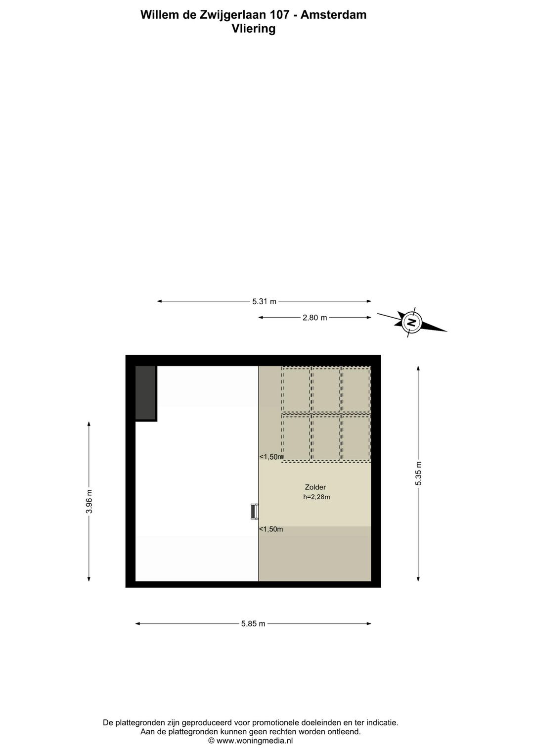 Foto 46 van Willem de Zwijgerlaan 107-3