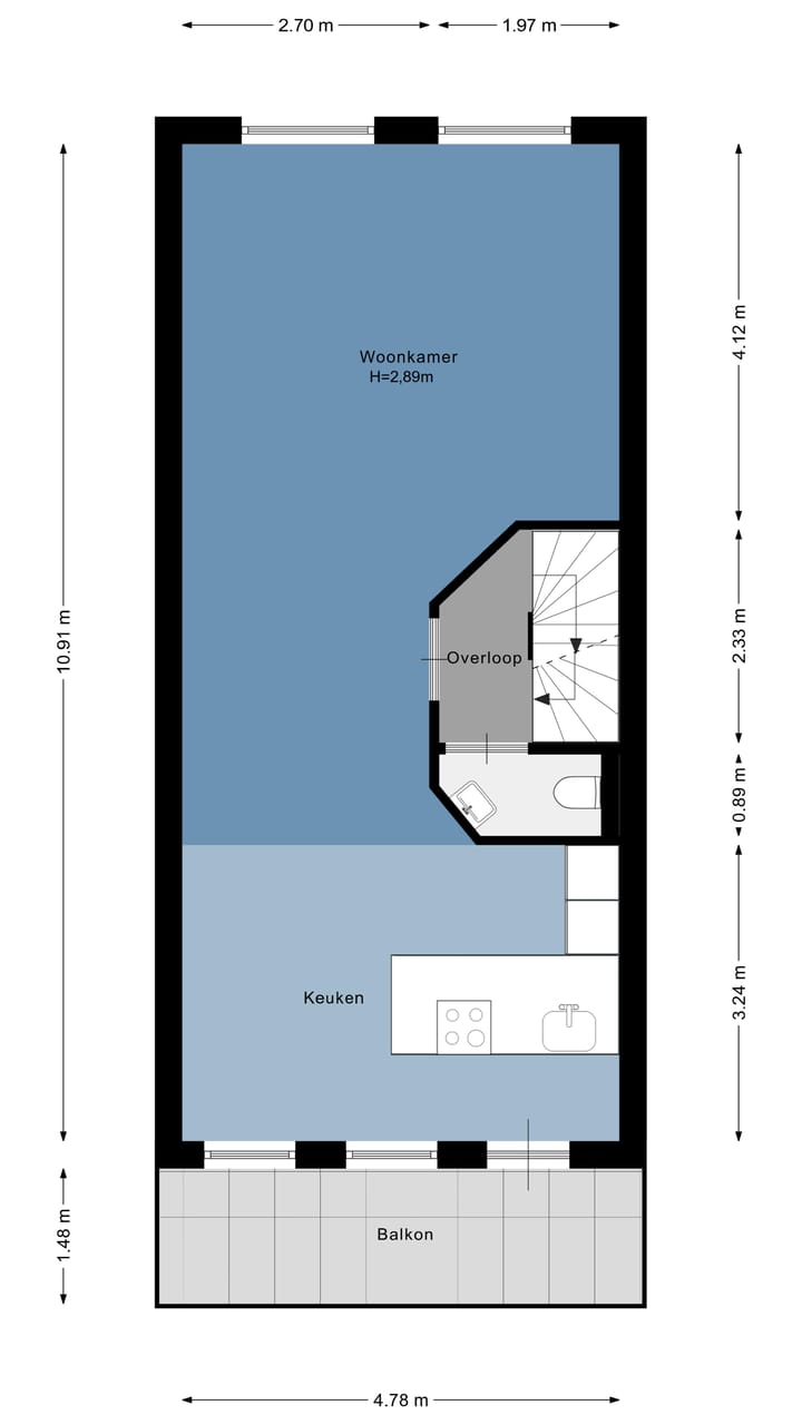 Foto 48 van Willem van Hillegaersbergstraat 34-A