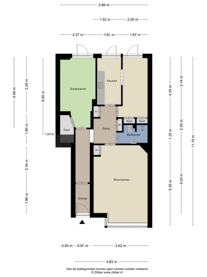 Foto 19 van Griseldestraat 33-H