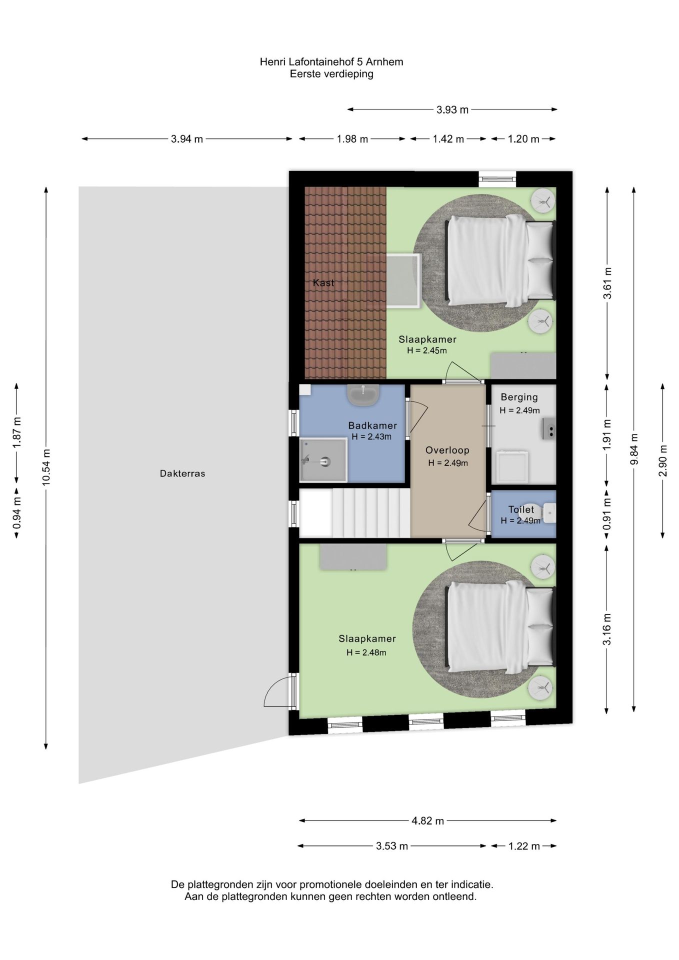 Foto 44 van Henri Lafontainehof 5