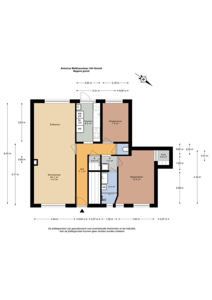 Foto 33 van Antonius Matthaeuslaan 104