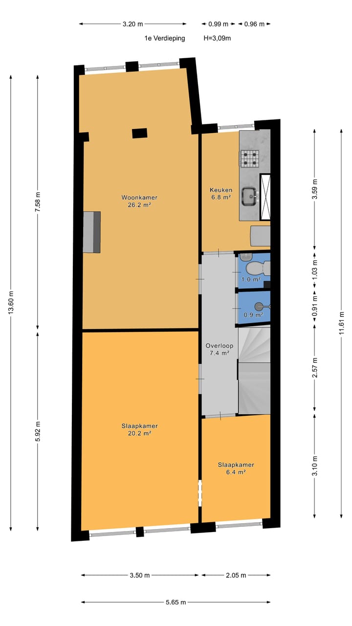 Foto 47 van Assendelftstraat 32