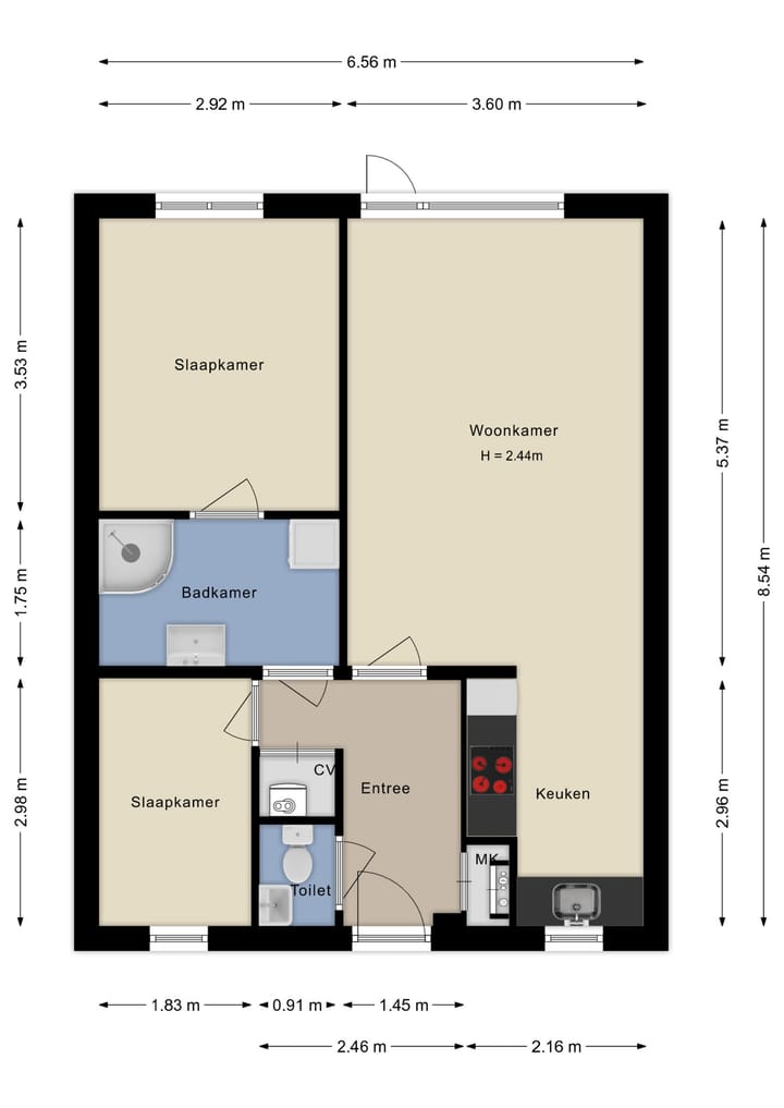 Foto 42 van David van Bourgondiëweg 5-07