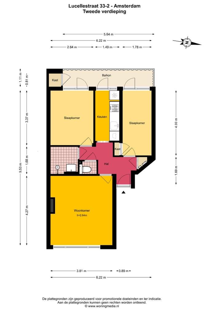 Foto 20 van Lucellestraat 33-2