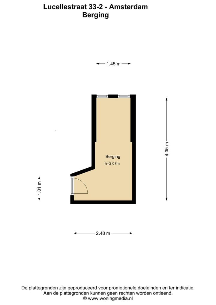 Foto 21 van Lucellestraat 33-2