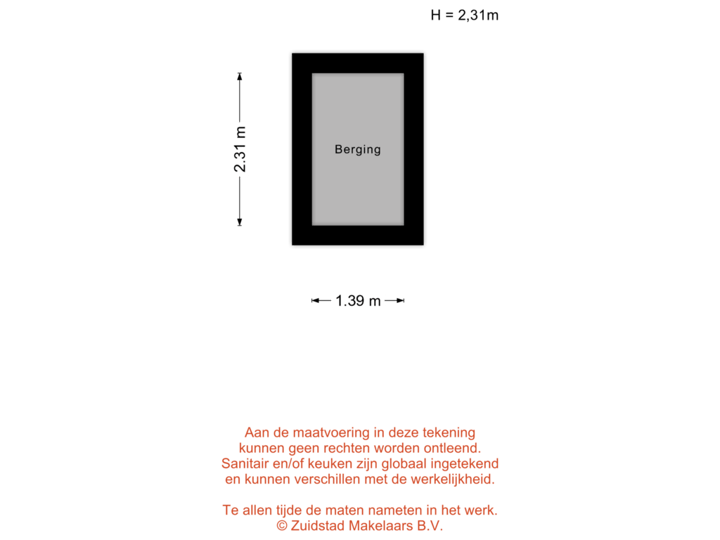 Groene Hilledijk 406-B - Berging