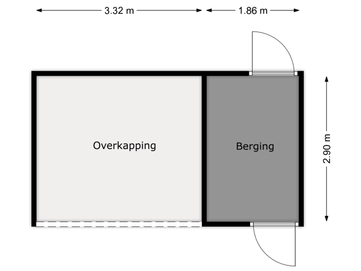 berging, overkapping