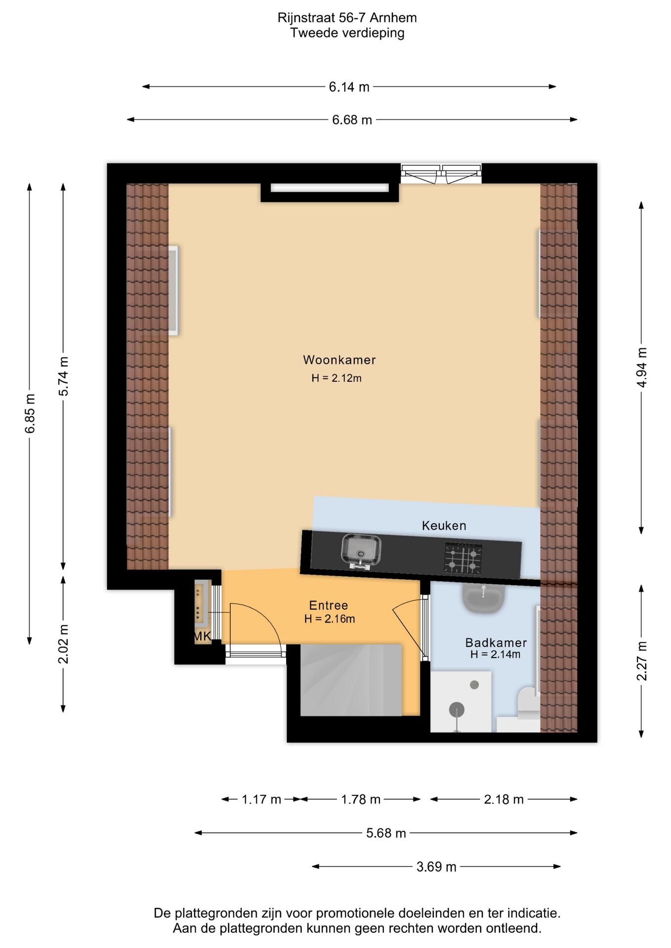Foto 21 van Rijnstraat 56-7