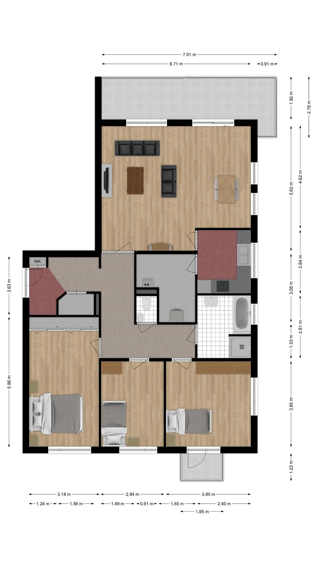 Foto 47 van Haarmos 39