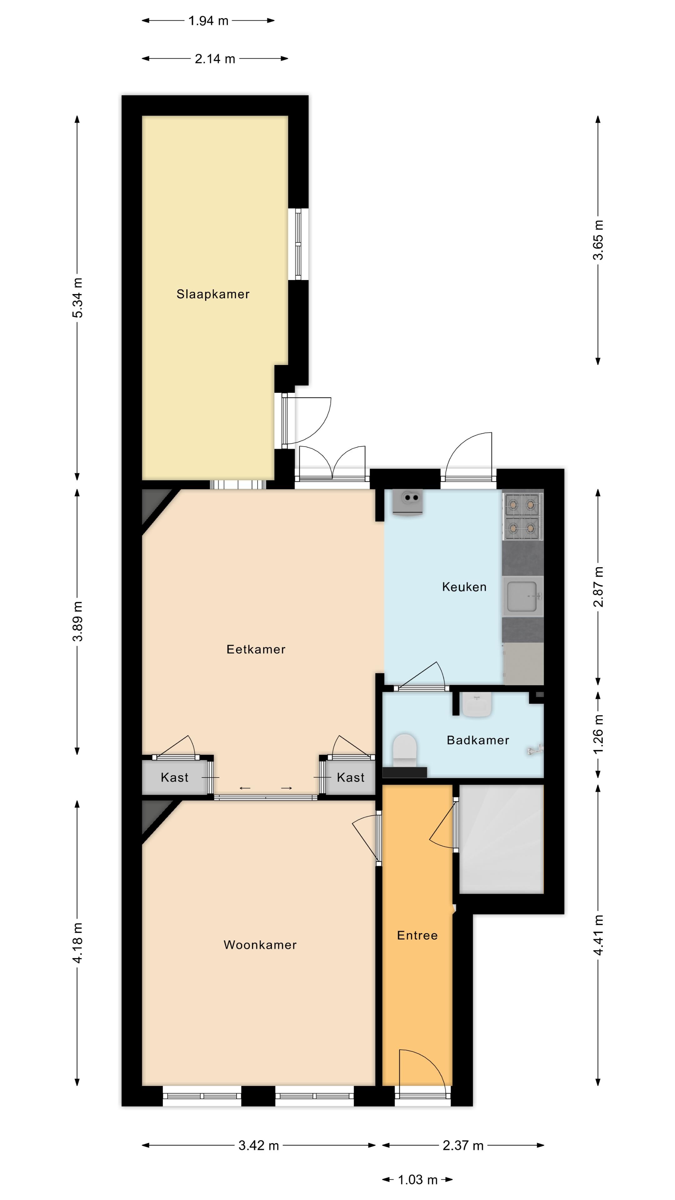 Foto 54 van Graafsedwarsstraat 37