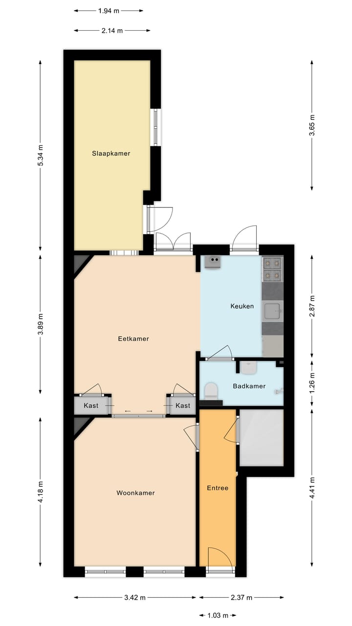 Foto 54 van Graafsedwarsstraat 37