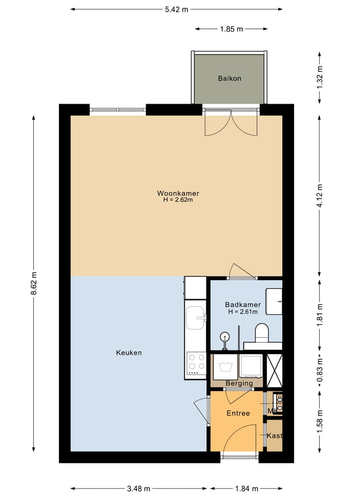Foto 25 van Johan van der Keukenstraat 75-N