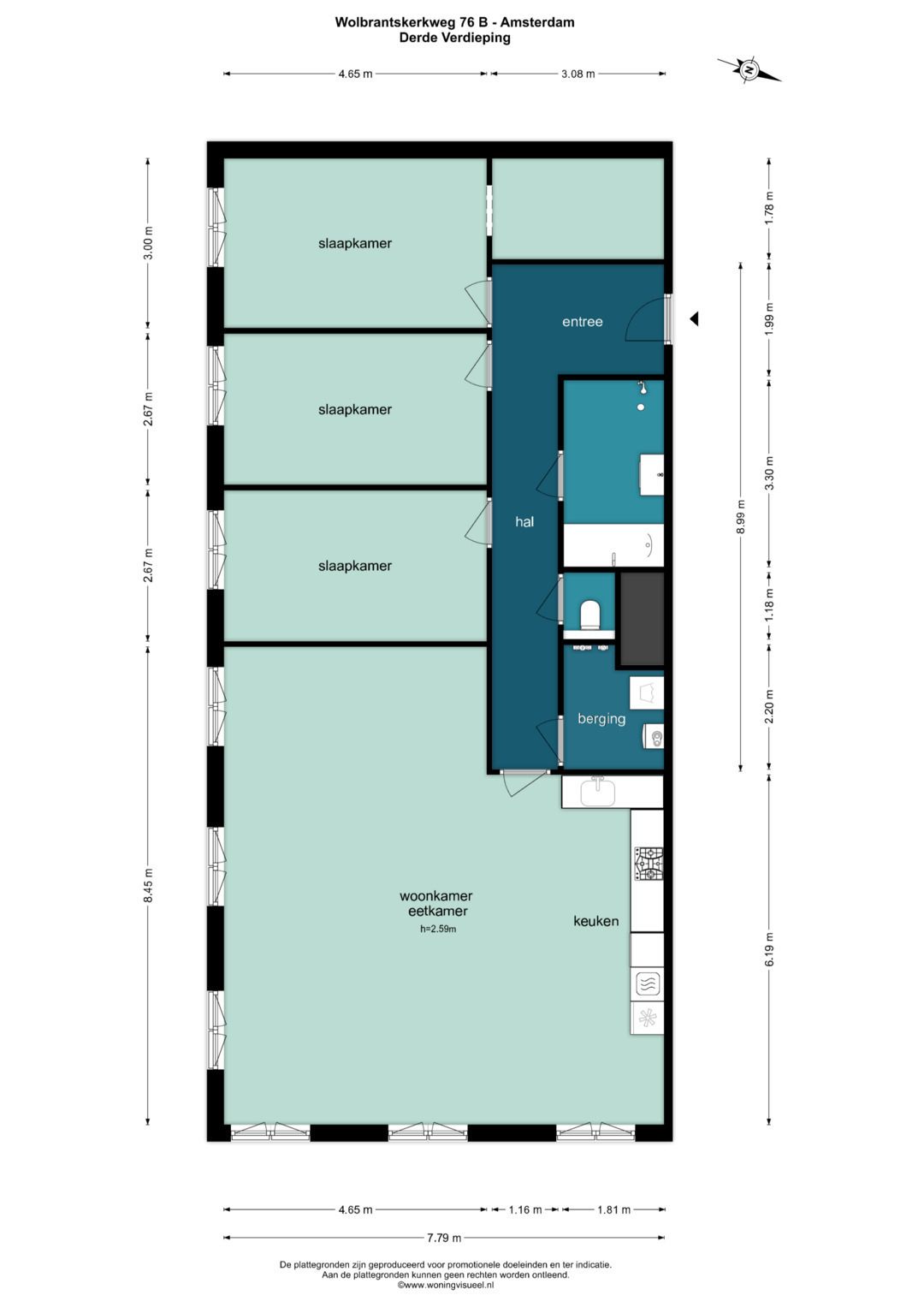 Foto 31 van Wolbrantskerkweg 76-B