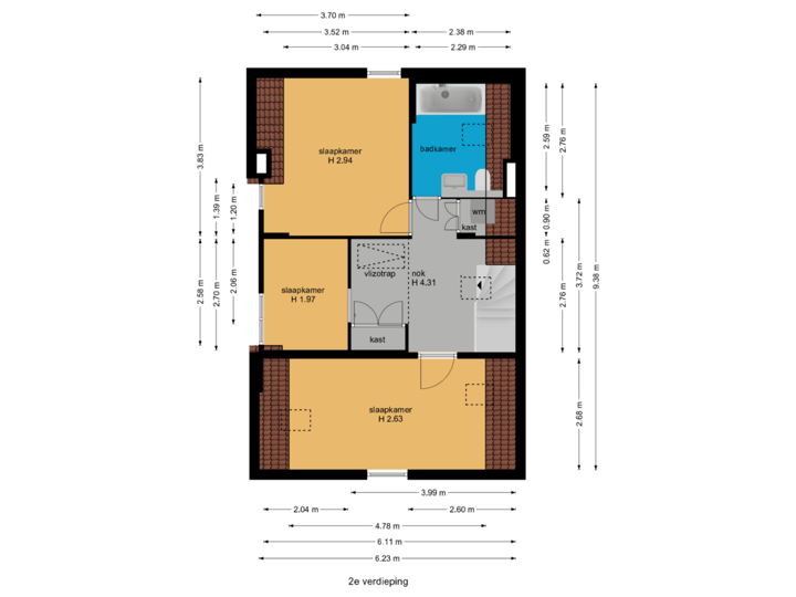 2e verdieping