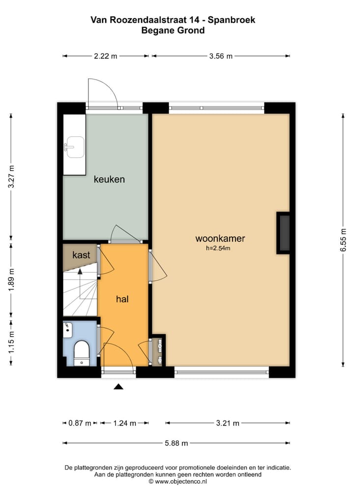 Foto 3 van Van Roozendaalstraat 14