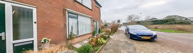 Vooraanzicht van de woning